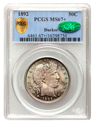 ducker 97 50c Coin Rarities & Related Topics: The Dazzling Collecting Journey of Dr. Steven Duckor