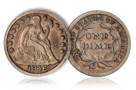 Dime5Greg Coin Rarities & Related Topics: The Unrecognized Importance of 1846 Dimes