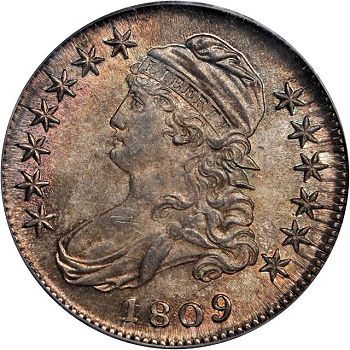 sb 50c 1809 Coin Rarities & Related Topics: Rarities Night, Part 2, Half Dollars