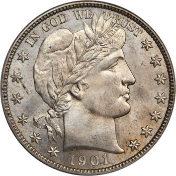 sb 50c 1901 Coin Rarities & Related Topics: Rarities Night, Part 2, Half Dollars