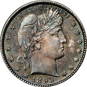 1893 Coin Rarities & Related Topics: The ANA Rarities Night, Part 2: Auction Results for Quarters