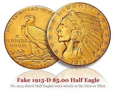fake 250 gold How Big Is The Rare Coin Counterfeiting Problem?