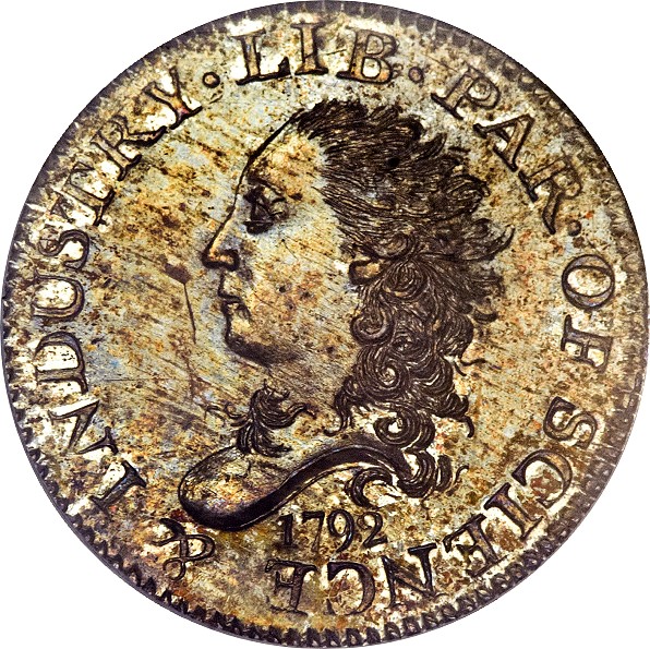 1792 star half disme obv Coin Rarities & Related Topics: 1792 Half Dimes, Part 2: Amazing Pieces to be Auctioned