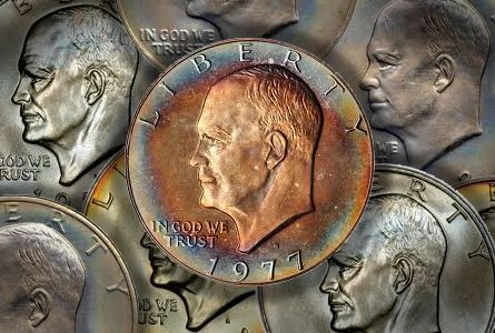 Modern Coins - Eisenhower Dollars