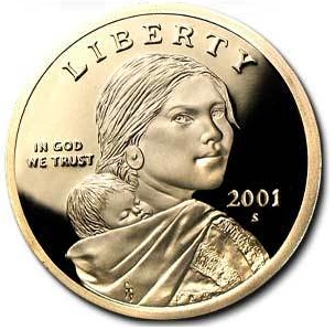 2001-2008 Sacagawea Proof Dollar Set 9 Coins in All 