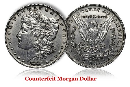 Rare Coin Counterfeiting - Morgan Dollars
