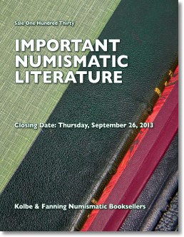 Numismatic Literature Kolbe & Fanning