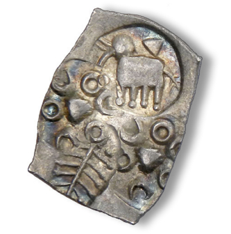 Monedas antiguas de elefantes