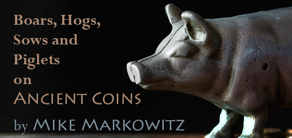 Pigs on Ancient Coins - CoinWeek Ancient Coin Series by Mike Markowitz