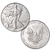 2001 $1 Silver American Eagle, Uncirculated