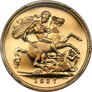 George VI 4-Piece Gold Proof Set 1937