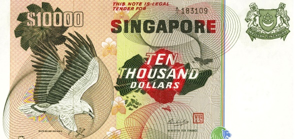 Singapore Commissioners of Currency $10000 ND (1980)