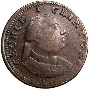 1787 George Clinton Copper