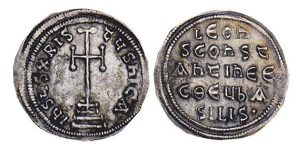 Leo III, 717-741 with Constantine V. Miliaresion, 735-741. 