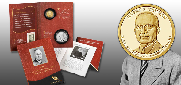 Harry S. Truman Coin and Chronicles Set Available June 30