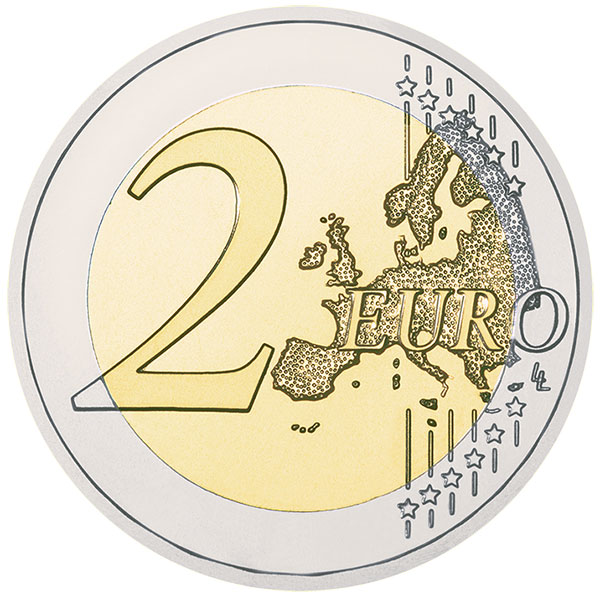 2 euro commemorative coin common reverse