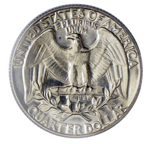 1972 D 25c Washington Quarter US Coin BU Uncirculated Mint State 