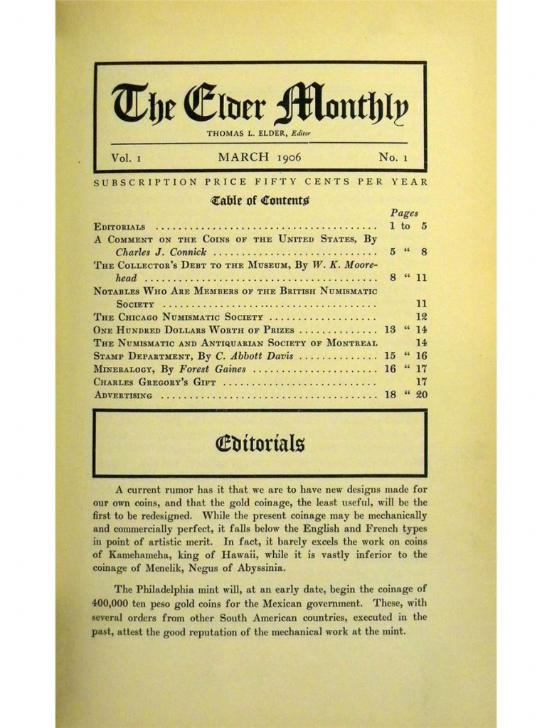 The Elder Monthly, 1906