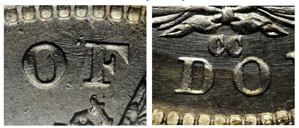 Counterfeit 1885-CC Morgan Dollar - Close Up