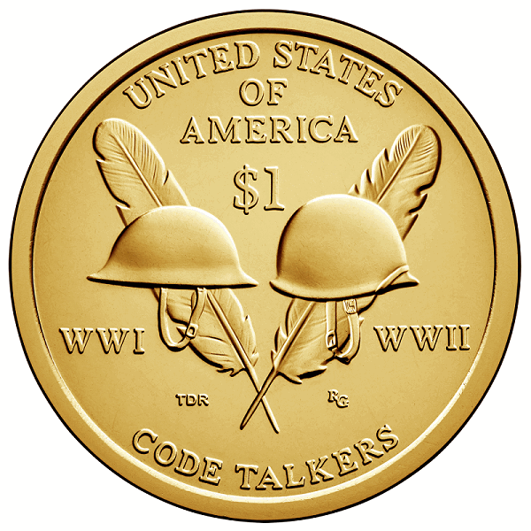 2016 Native American dollar $1 coin