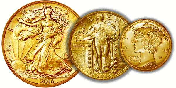 2016 Liberty Centennial Gold Coins