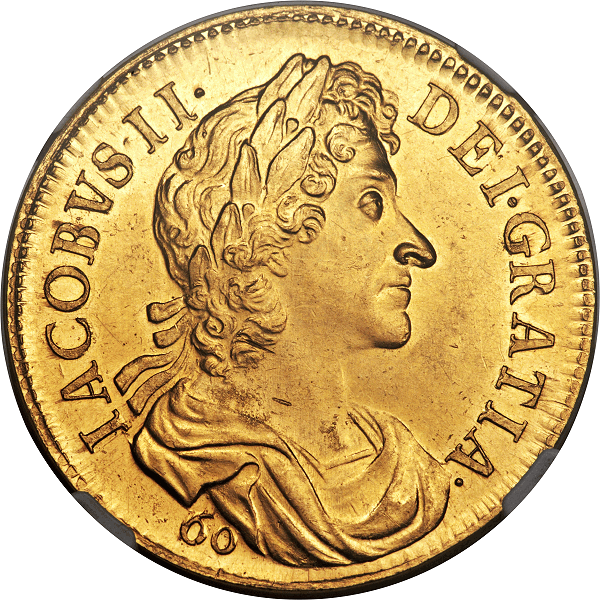 Massive 60 Shillings of James II