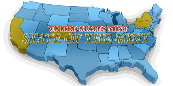 State of the Mint - U.S. Mint Coin Sales as of Feb. 14, 2016