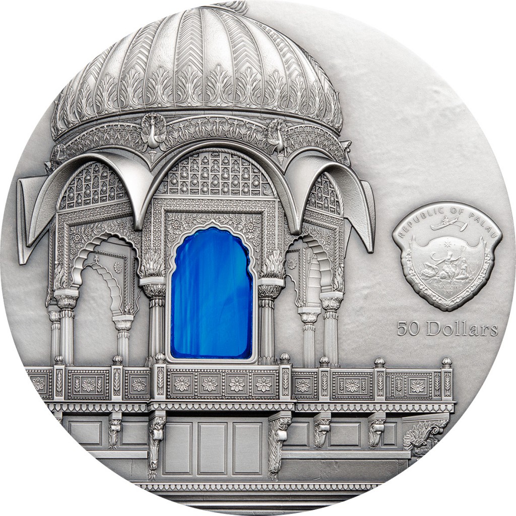 Palau 2016 Jain Art - Tiffany Art Series 1 kg silver coin