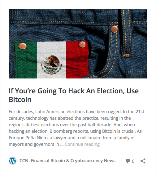 How to hack an election using bitcoin