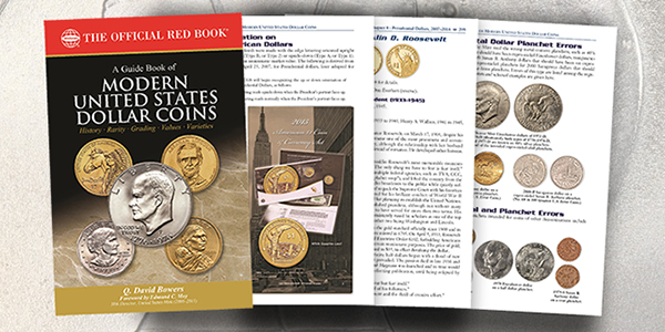 Q. David Bowers' Guide Book of Modern U.S. Dollar Coins. Images courtesy Whitman Publishing
