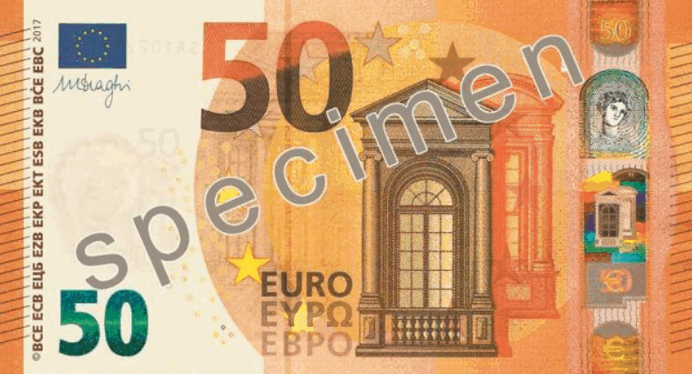 European Central Bank Unveils New €50 Banknote