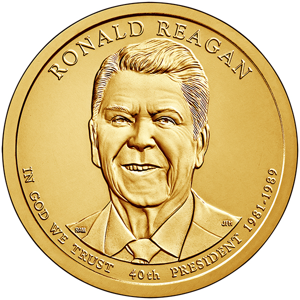 United States 2016 Ronald W. Reagan Presidential $1 Coin