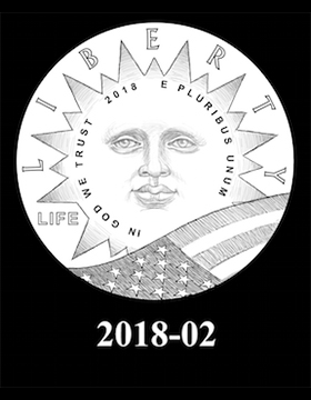 American Eagle Platinum Proof design candidate 2018-02. Image courtesy U.S. Mint