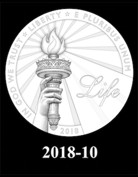 American Eagle Platinum Proof design candidate 2018-10. Image courtesy U.S. Mint