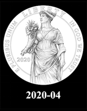 American Eagle Platinum Proof design candidate 2020-04. Image courtesy U.S. Mint
