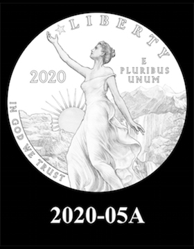 American Eagle Platinum Proof design candidate 2020-05a. Image courtesy U.S. Mint