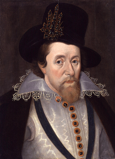 King James I of England and VI of Scotland, by John De Critz the Elder
