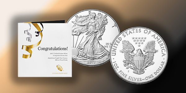 2017 US Mint American Silver Eagle S-Mint Proof