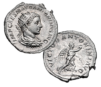 Elagabalus. 218-222 CE. AR Antoninianus (22mm, 4.75 g, 6h). Rome mint. Struck 219 CE