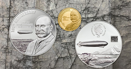 2017 Graf Zeppelin coins - CIT