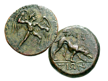 CRETE, Phaistos. Circa 300-250 BC. Æ 18mm (5.25 g, 11h)
