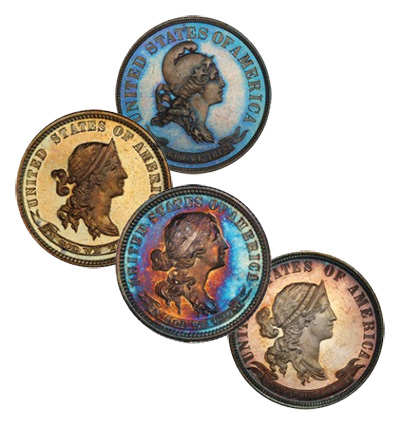 Assortment of Standard Silver Patterns: Legend Rare Coin Auctions Regency XXI Sale