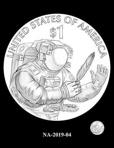 2019 Native American $1 coin design candidate. Image courtesy U.S. Mint