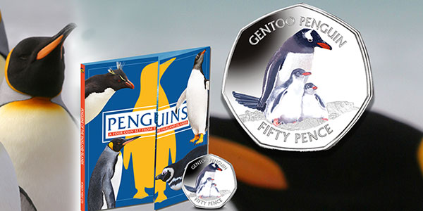 2017 Falkland Islands Penguins - Pobjoy Mint