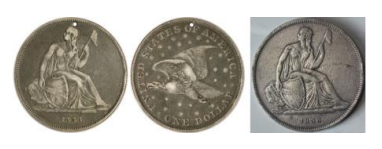 1836 Gobrecht Dollar. Images courtesy HA.com, Jack D. Young