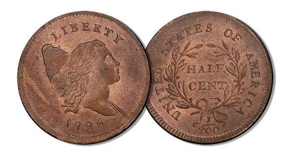 Blay 1796 Half Cent
