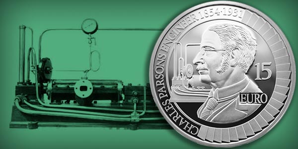 Charles Parsons 15 Euro 2017 Ireland Silver coin